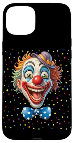 Hülle für iPhone 15 Plus Clown Karneval Kostüm Clownskostüm Clowns Fasching Konfetti von Clown Karneval Kostüm Clownskostüm Clowns Shirt