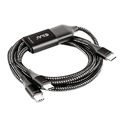 CLUB3D CAC-1527 USB Kabel USB C Schwarz von Club 3D