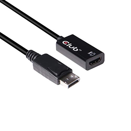 Club 3D CAC-1080 DisplayPort 1.4 auf HDMI 2.0a HDR Aktiver schwarz von Club 3D