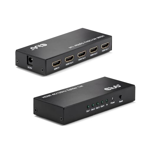 Club3D CSV-1385 Splitter 1 auf 4 HDMI™ 4K120Hz von Club 3D