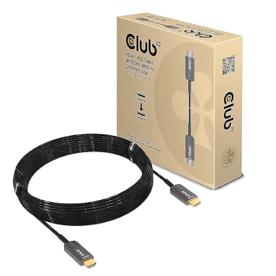 Club 3D HDMI AOC Kabel 10m Ultra High Speed 4K120Hz, 8K60Hz St./St von Club3D
