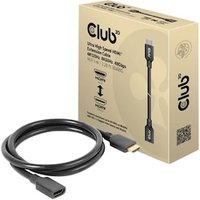 Club 3D Ultra High Speed HDMI Verlängerungskabel 4K120Hz 8K/60Hz St./B. 1m 30AWG von Club3D