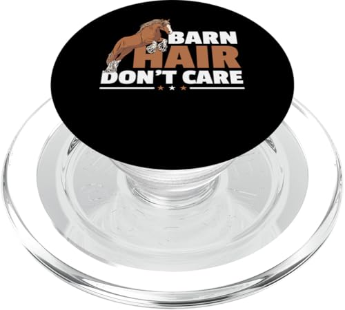 Draft Horse Meme Design für einen Clydesdale Reiter PopSockets PopGrip für MagSafe von Clydesdale Horseback Riding Design