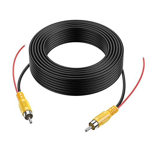 Auto Cinch Kabel/Kabelsatz Optional DC Netzanschluss 2 in 2 für Rückfahrkamera CCTV LED von Cocar