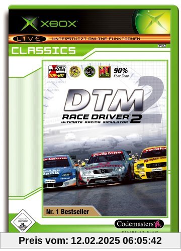 DTM Race Driver 2 [Xbox Classics] von Codemasters