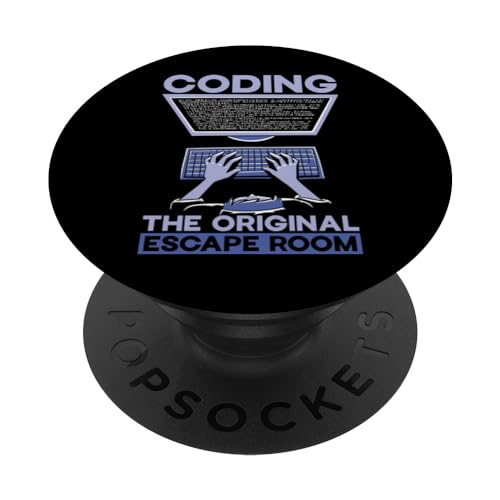 Code Programmierung Computer Nerd Software Engineer Coding PopSockets mit austauschbarem PopGrip von Coding Programmer Software Developer IT Coder