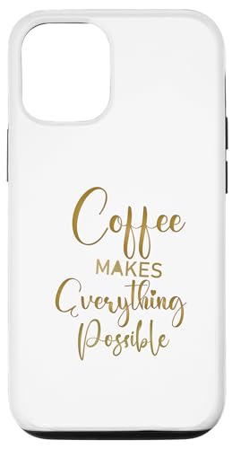 Hülle für iPhone 15 Pro Coffee Everythingpossible Coffein Lover Graphic Novelty Tee von Coffee lover