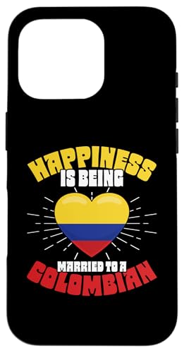 Hülle für iPhone 16 Pro Kolumbien Kolumbien Flagge Kolumbiana von Colombian Gifts for Women Men