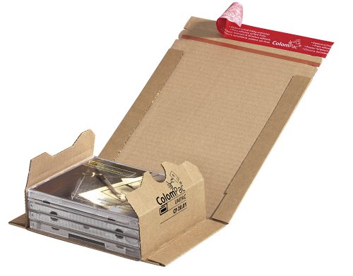 ColomPac CP020.01 Flexible Wickelverpackung aus Wellpappe, 147 x 126 x 55 mm, braun ColomPac CP020.01 Flexible Wickelverpackung aus Wellpappe, 147 x 126 x 55 mm, braun von Colompac
