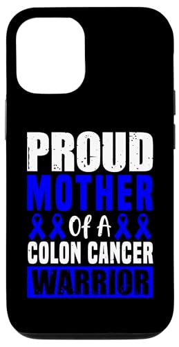 Hülle für iPhone 15 Pro Darmkrebsbewusstsein Mutter Unterstützung Familie Stolze Mutter von Colon Cancer Awareness products (Lwaka)