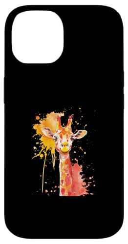 Hülle für iPhone 14 Giraffenbaby von Colorful Baby Animal