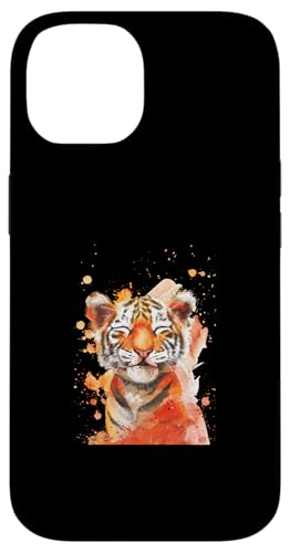 Hülle für iPhone 14 Tigerbaby von Colorful Baby Animal