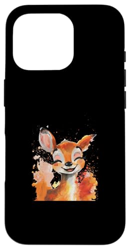 Hülle für iPhone 16 Pro Hirsch von Colorful Baby Animal