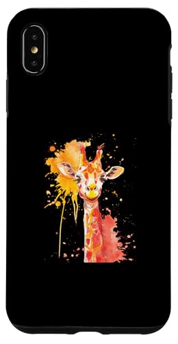 Hülle für iPhone XS Max Giraffenbaby von Colorful Baby Animal