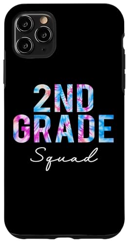 Hülle für iPhone 11 Pro Max 2nd Grade Squad Tie Dye Back to School erster Schultag von Colorful Tie Dye Apparel for Teachers and Students