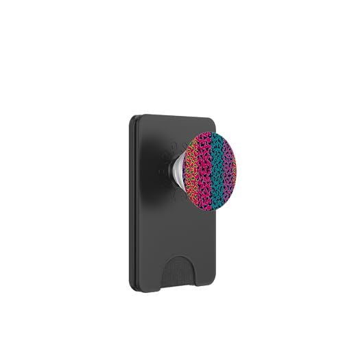 Boho, Bohemian, buntes Muster PopSockets PopWallet für MagSafe von Colorful art