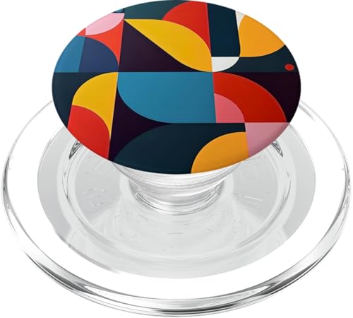 Bunt, lebendig, abstrakt, moderne Kunst PopSockets PopGrip für MagSafe von Colorful art