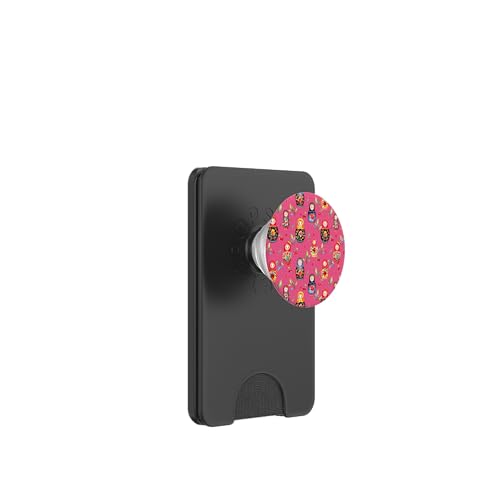 Russische Puppen, Nistpuppen, Matroschka-Kunst PopSockets PopWallet für MagSafe von Colorful art