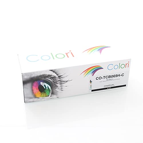 Colori Kompatibler Toner (MIT CHIP) XXL für Canon 069H BK Schwarz für I-Sensys LBP673Cdw MF752Cdw MF754Cdw von Colori