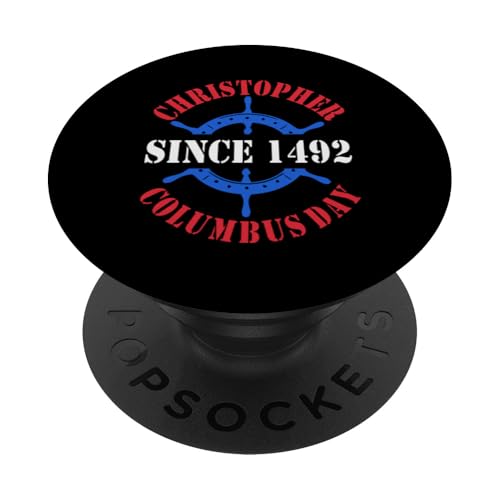 Christoph Kolumbus Italienisch-Amerikanischer Kolumbus-Tag PopSockets mit austauschbarem PopGrip von Columbus Day Christopher Columbus Shirts & Gifts