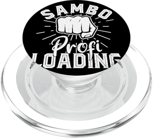 Sambo Profi lädt Sambo Fighting PopSockets PopGrip für MagSafe von Combat Sambo Fighter