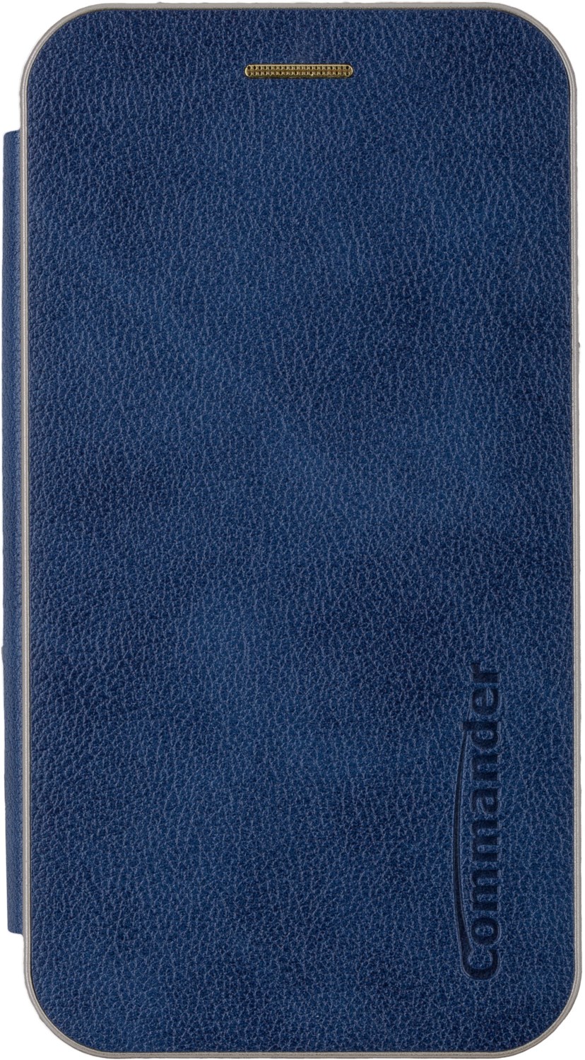 Book Case CURVE DELUXE für Galaxy A55 5G blau von Commander