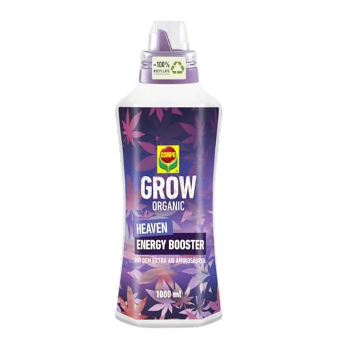 COMPO GROW ORGANIC Heaven Energy Booster 1 L für vitale und schöne Pflanzen dank natürlicher Aminosäuren und Algenextrakten von Compo