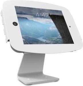 Compulocks iPad Secure Space Enclosure with Rotating 360° Kiosk White - Aufstellung für Tablett - Aluminium - weiß - für Apple iPad (3. Generation), iPad 2, iPad Air, iPad Air 2, iPad with Retina display - Sonderposten von Compulocks