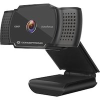 CONCEPTRONIC AMDIS06B 2K 1080P FullHD Autofokus-Webcam mit Mikrofon von Conceptronic