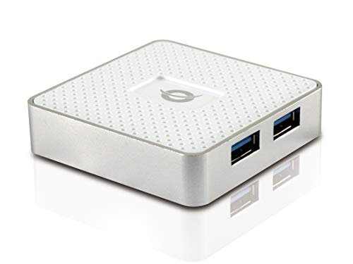 Conceptronic HUBBIES03W 4-Port-USB 3.0-Hub von Conceptronic