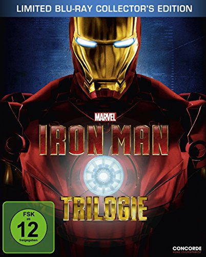 Iron Man: Trilogie (Steelbook inkl. exklusivem Iron Man Comic) [Blu-ray] [Limited Collector's Edition] [Limited Edition] von Concorde