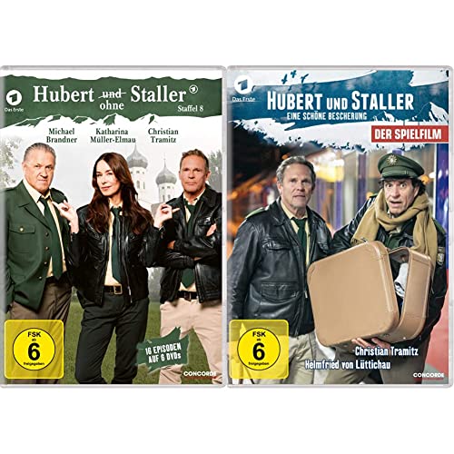 Hubert ohne Staller – Staffel 8 [6 DVDs] & Hubert und Staller - Eine schöne Bescherung - Der Spielfilm von Concorde Video