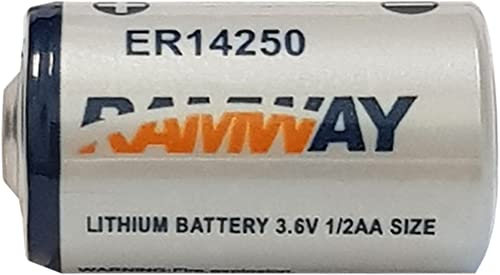 ER14250 Batterie für Eve Door und Window, Kompatibel mit Saft LS, 3,6V, 1200mAh, Li-SOCl2, Alarmanlage, Torantrieben, Pulsoximeter, Einbruchmelder, Sensoren, Nicht Wiederaufladbar (1 Stück) von Conipa
