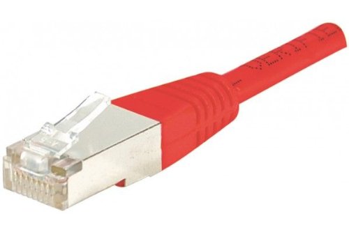 CONNECT 0,50 m Kupfer/Aluminium RJ45 Cat. 5e F/UTP Patch Cord – rot von Connect