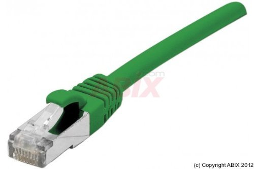 Connect 25 m Full Copper RJ45 Cat. 6 a F/UTP LSZH, snagless, Patch Kordel – Grün von Connect