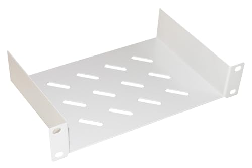 Connetto - 1u Einlegeboden für 10" Rackschränke 150 mm grau von Connetto