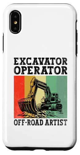 Hülle für iPhone XS Max Baggerbetreiber Offroad Künstler Bau Bagger von Construction Excavator Operator Gifts