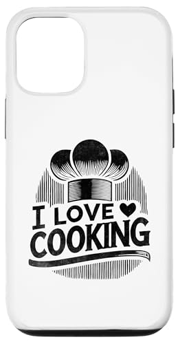 Hülle für iPhone 12/12 Pro Ich liebe Kochen Chefkoch Essen Gerichte Köche von Cooking Chef Cook Gifts