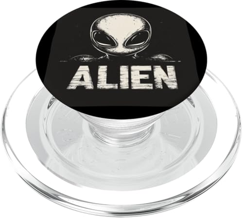 Verspieltes Alien-Design für einen einzigartigen Stil PopSockets PopGrip für MagSafe von Cool Alien