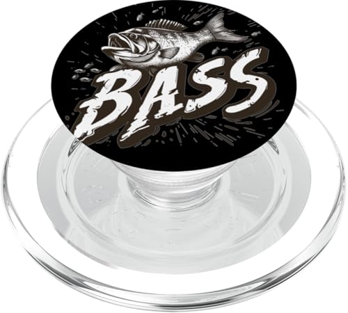 Hübsches Barsch-Kostüm für Fisch- und Angelfreunde PopSockets PopGrip für MagSafe von Cool Bass Fish Outfit