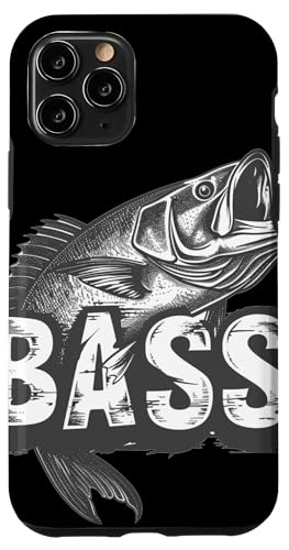 Hülle für iPhone 11 Pro Schönes Barschangeln für Erwachsene und Kinder von Cool Bass Fish Outfit