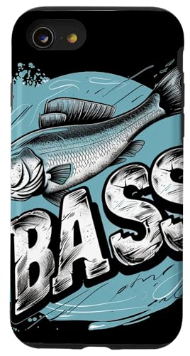 Hülle für iPhone SE (2020) / 7 / 8 Lustiges Angelkostüm für Barsch- und Hechtliebhaber von Cool Bass Fish Outfit