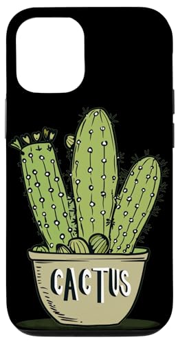 Hülle für iPhone 13 Kaktus im Blumentopf für Gartenarbeit und Kakteen-Liebhaber von Cool Cactus Outfit