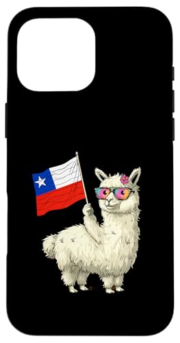 Chile Lama, chilenischer Stolz, chilenische Wurzeln, chilenische Flagge Hülle für iPhone 16 Pro Max von Cool Chilean Roots Chile