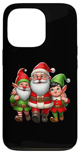 Hülle für iPhone 13 Pro Zwerg Weihnachtsmann Elf Freunde Nikolausmütze Weihnachten Party Xmas von Cool Christmas Party Friends