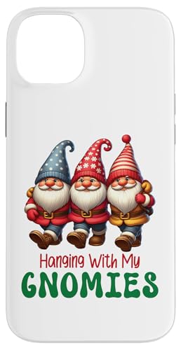 Hülle für iPhone 14 Plus Hanging With My Gnomies Lustige Weihnachtsfeier von Cool Christmas Party Friends