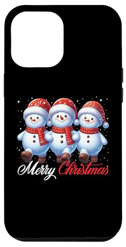 Hülle für iPhone 14 Plus Schneemänner Freunde Frohe Weihnachten Schnee Xmas Jungen Mädchen Kinder von Cool Christmas Party Friends