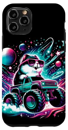 Hülle für iPhone 11 Pro Cooler variabler Monstertruck im kosmischen Raum von Cool Cosmic Space Art Store