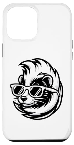 Hülle für iPhone 13 Pro Max Niedliche, stylische, coole Stinktier-Sonnenbrille von Cool Design For Animals lovers