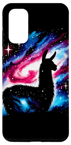 Hülle für Galaxy S20 Coole kosmische Lama-Galaxie-Grafik Weltraumkunst von Cool Galaxy Space Animals Art Store